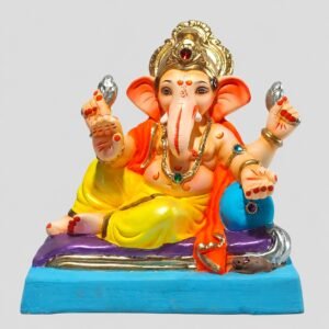 Peshave Pose Ganesh Single Load(Lemon Yellow)-A3-062