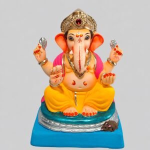 Gol Gadi Titwala Ganesh(Mango Yellow)-A3-071