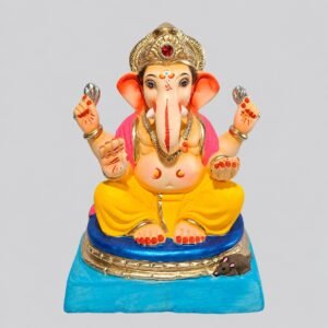 Gol Gadi Titwala Ganesh(Mango Yellow)-A3-073