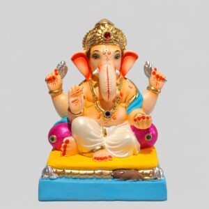 Double Load Chaurang Ganesh(White)-B1-100