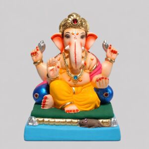 Double Load Chaurang Ganesh(Mango Yellow)-B1-103
