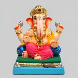 Double Load Chaurang Ganesh(Pink)-B1-105