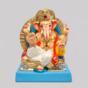 Tirki Pose Prabhaval Ganesh(White)-B1-109