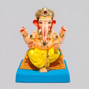 Varadhasta Ganesh(Lemon Yellow)-B1-122
