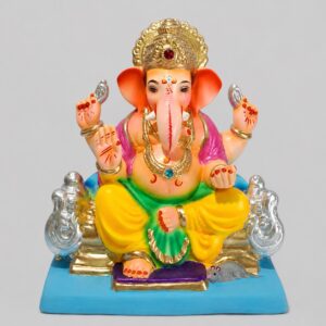 Sahaj Furniture Ganesh(Lemon Yellow)-B1-23
