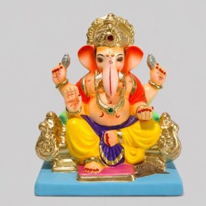 Sahaj Furniture Ganesh(Lemon Yellow)-B1-26