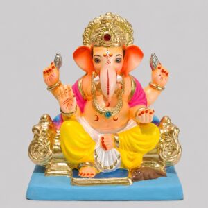 Sahaj Furniture Ganesh(Lemon Yellow)-B1-29