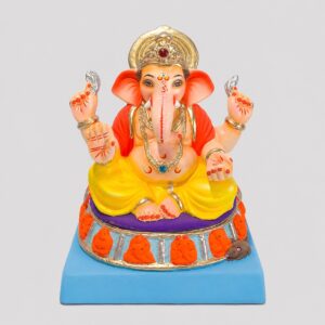 Ashtavinayak Titwala Ganesh(Lemon Yellow)-B1-55