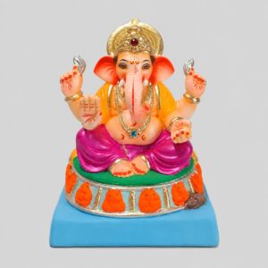 Ashtavinayak Titwala Ganesh(Metallic Pink)-B1-56