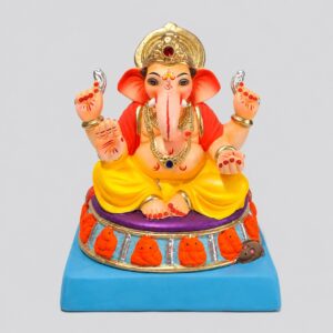 Ashtavinayak Titwala Ganesh(Lemon Yellow)-B1-59