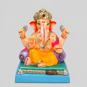 Double Load Chaurang Ganesh(Mango Yellow)-B1-64