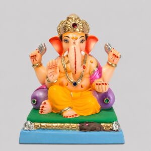 Double Load Chaurang Ganesh(Mango Yellow)-B1-66