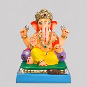 Double Load Chaurang Ganesh(Lemon Yellow)-B1-70