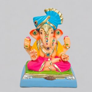 Dagadusheth Halwai Feta Ganesh(Pink)-B1-76