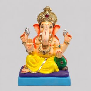 Peshve Pose Ganesh(Lemon Yellow)-B1-91