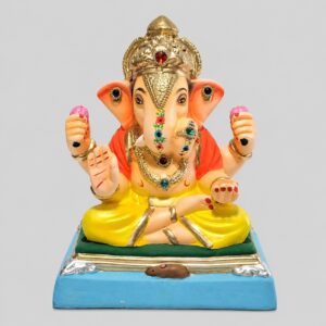 Dagadusheth Halwai Ganesh(Lemon Yellow)-B1-93