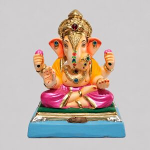 Dagadusheth Halwai Ganesh(Metallic Pink)-B1-96