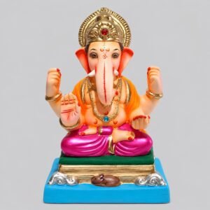 Padmasan Ganesh(Metallic Pink)-B2-011