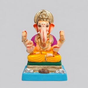 Padmasan Ganesh(Mango Yellow)-B2-005