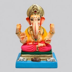 Padmasan Ganesh(Pink)-B2-008