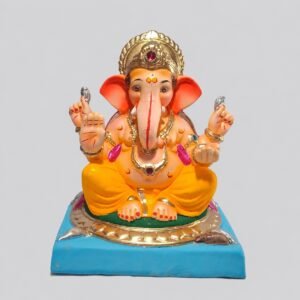 Gol Gadi Titwala Ganesh(Mango Yellow)-B3-007