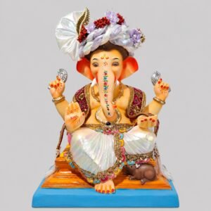 Shlok Ganesh(rainbow white)-Art-013