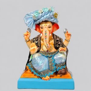 Shlok Ganesh(rainbow blue)-Art-022