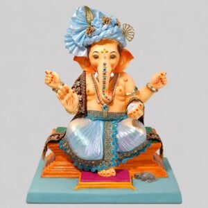 Shlok Ganesh(rainbow blue)-Art-031