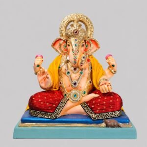 Dagadusheth Halwai(red dhoti,yellow shela)-Art-042