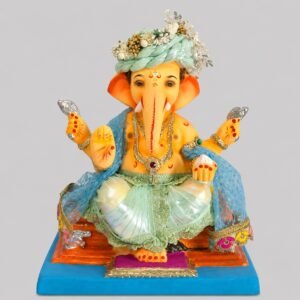 Shlok Ganesh(rainbow blue)-Art-005