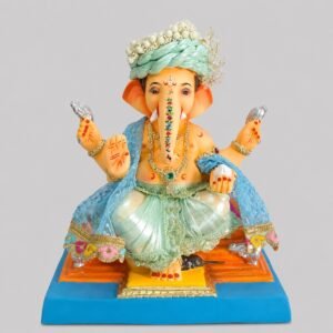 Shlok Ganesh(rainbow blue)-Art-006