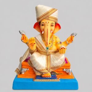Shlok Ganesh(south pagdi-white)-Art-066
