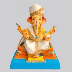 Shlok Ganesh(south pagdi-white)-Art-067