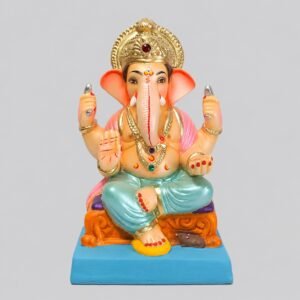 Varadhasta Ganesh(Sky Blue)-C1-018