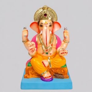 Varadhasta Ganesh(Mango Yellow)-C1-021