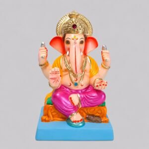 Varadhasta Ganesh(Zeel Metallic Pink)-C1-025