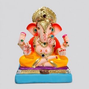 Dagadushet Halwai Ganesh(Mango Yellow)-C1-034