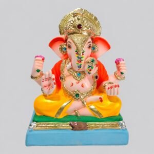 Dagadushet Halwai Ganesh(Mango Yellow)-C1-036