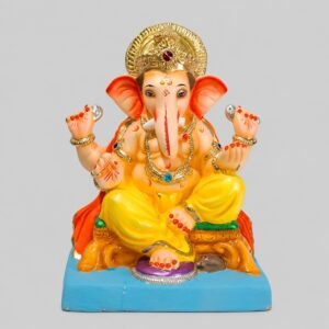 Varadhasta Ganesh(Lemon Yellow)-C1-044