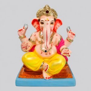 Varadhasta Ganesh(Lemon Yellow-Zeel)-C1-005