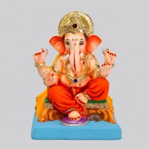 Varadhasta Ganesh(Coral Red)-C1-050
