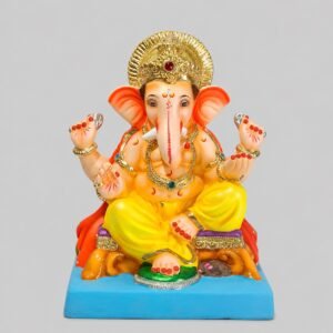 Varadhasta Ganesh(Lemon Yellow)-C1-054
