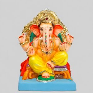 Varadhasta Prabhaval Ganesh(Lemon Yellow)-C1-056