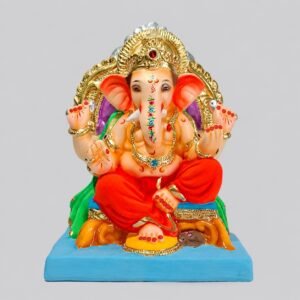 Varadhasta Prabhaval Ganesh(Coral Red)-C1-064