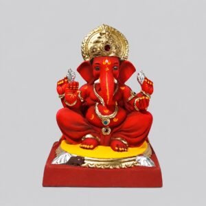 Gol Gadi Titwala Ganesh(Sindoori)-C1-072