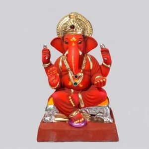 Varadhasta Ganesh(Sindoori)-C1-078