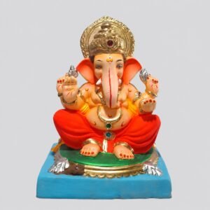 Gol Gadi Titwala Ganesh(Coral Red)-C1-079