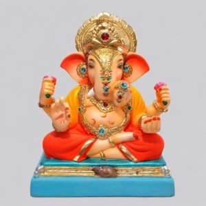 Dagadusheth Halwai Ganesh(Coral Red)-C1-089