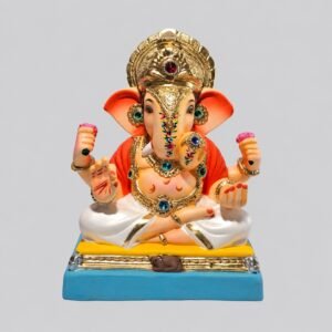 Dagadusheth Halwai Ganesh(White)-C1-090