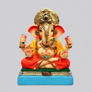 Dagadusheth Halwai Ganesh(Coral Red)-C1-092